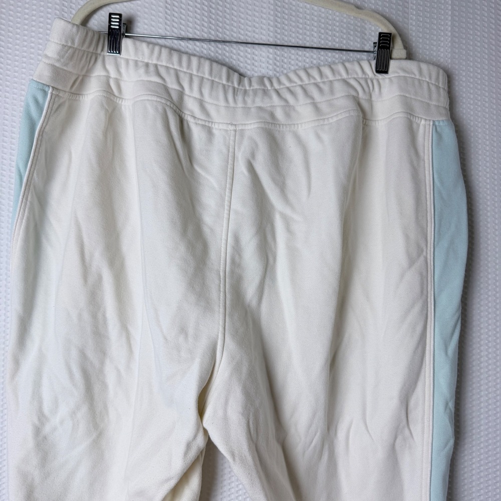 LIVI Active Lane Bryant Sweatsuit Womens 22/24 Cream Mint Colorblock Hoodie Set - Picture 13 of 14